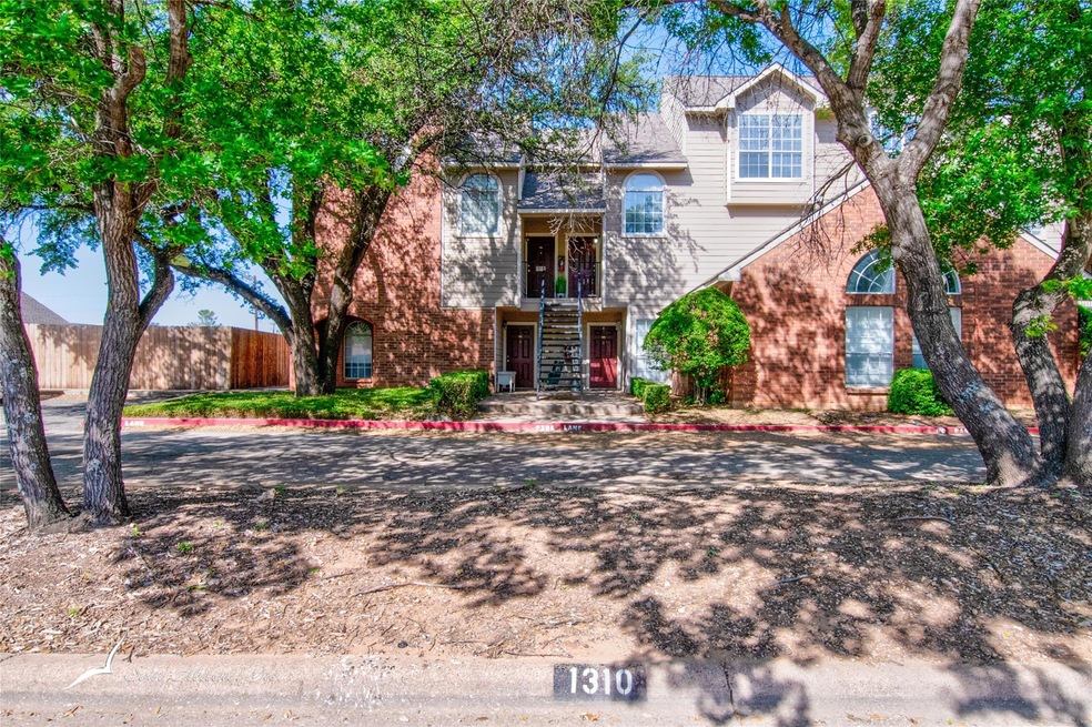 Front door is on Second floor, right hand side