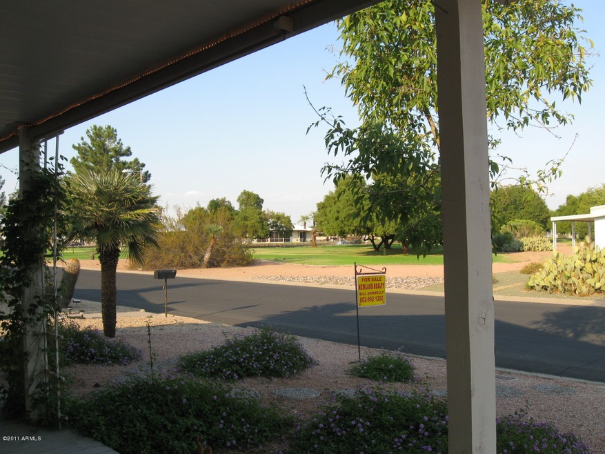 VIEW FROM FRONT PORCH