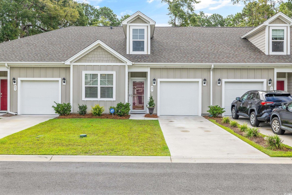View of front of property with a front lawn