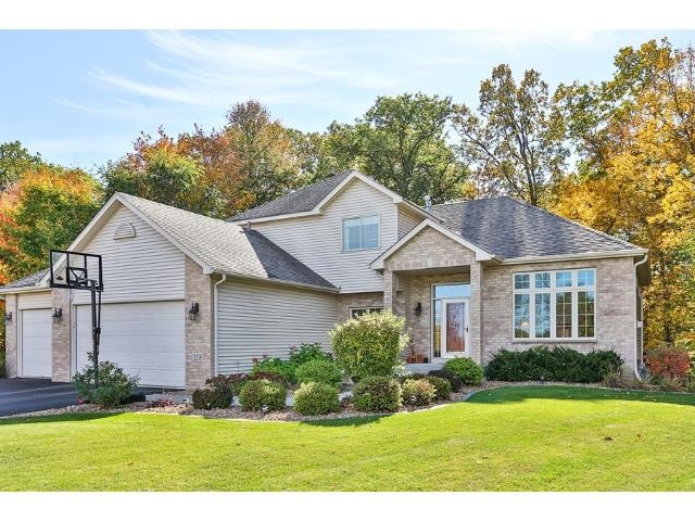 Stunning wooded curb appeal located in a Cul De Sa