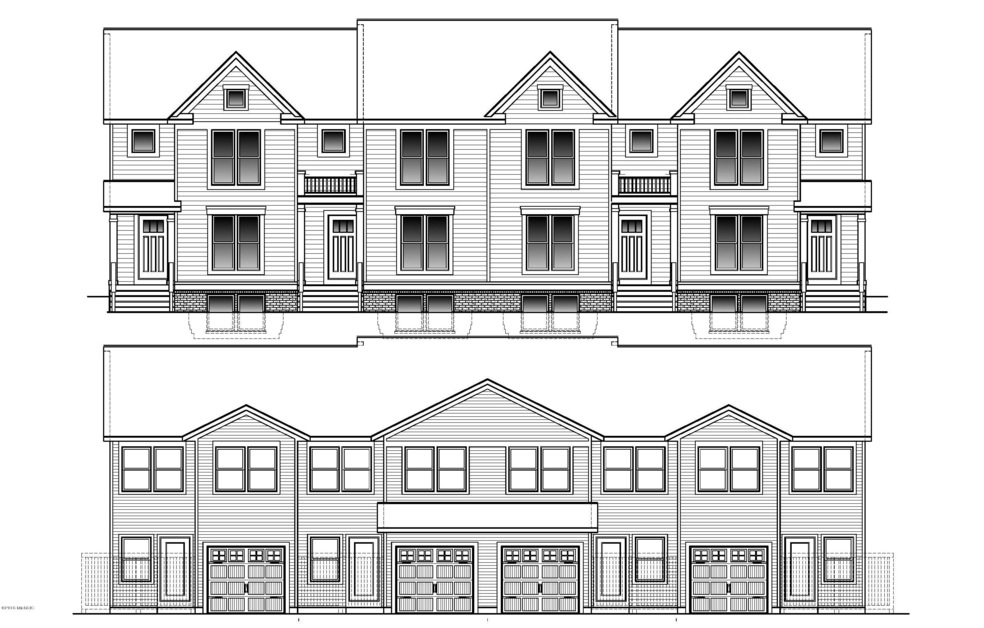 4-unit Building Rendering