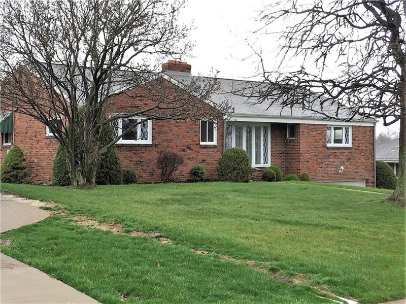 Front of house located near both elementary and mi
