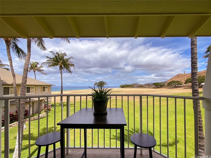 Gorgeous view of the ocean from your lanai!