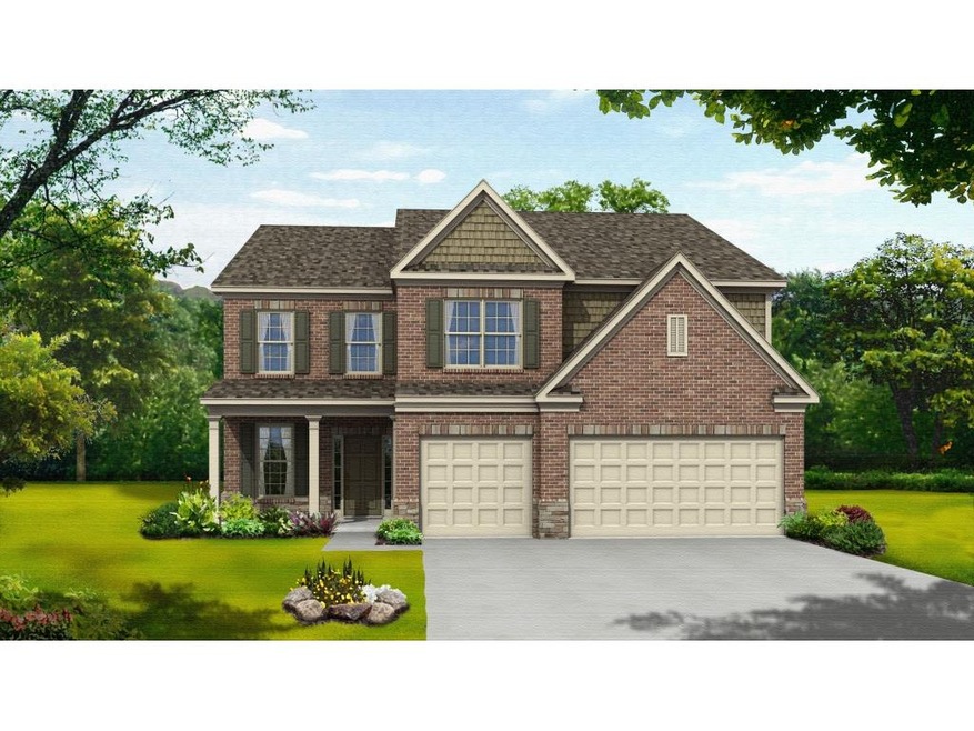 Color Rendering of Plan & Elevation.