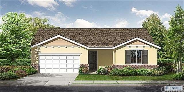 Front home elevation.  Three elevations to choose 