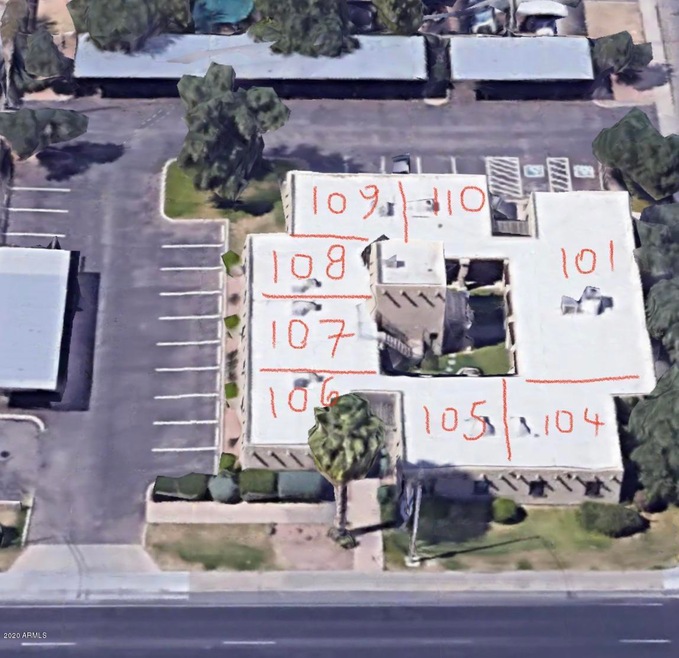 Aerial with 8 suites