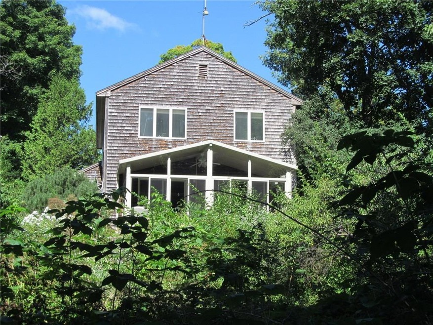 Exterior with Sun Porch Facing Yard