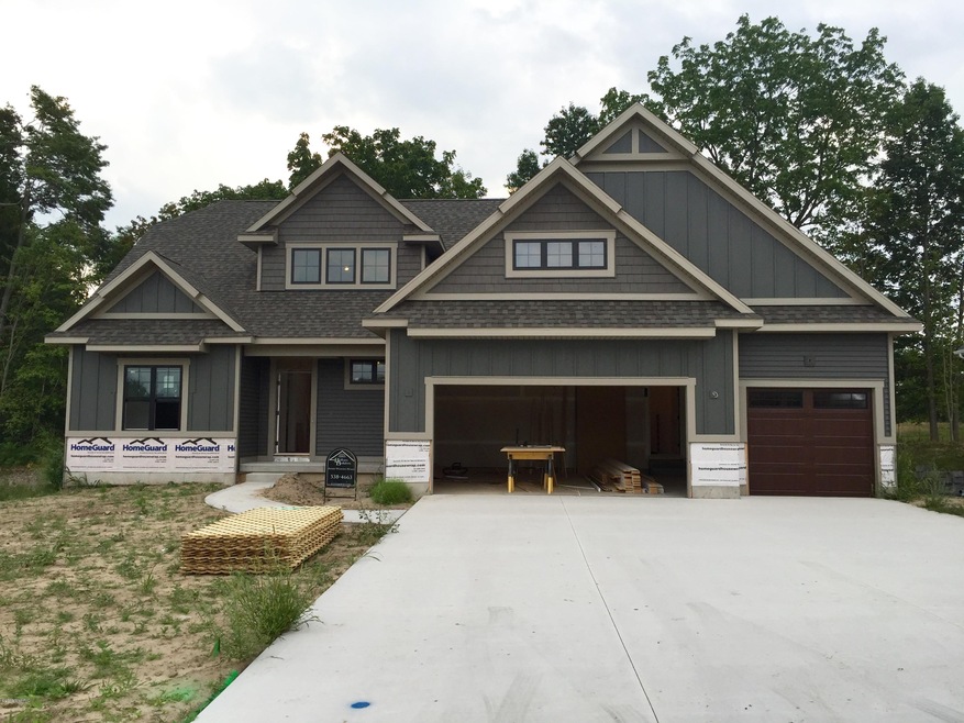 Front Elevation of actual home