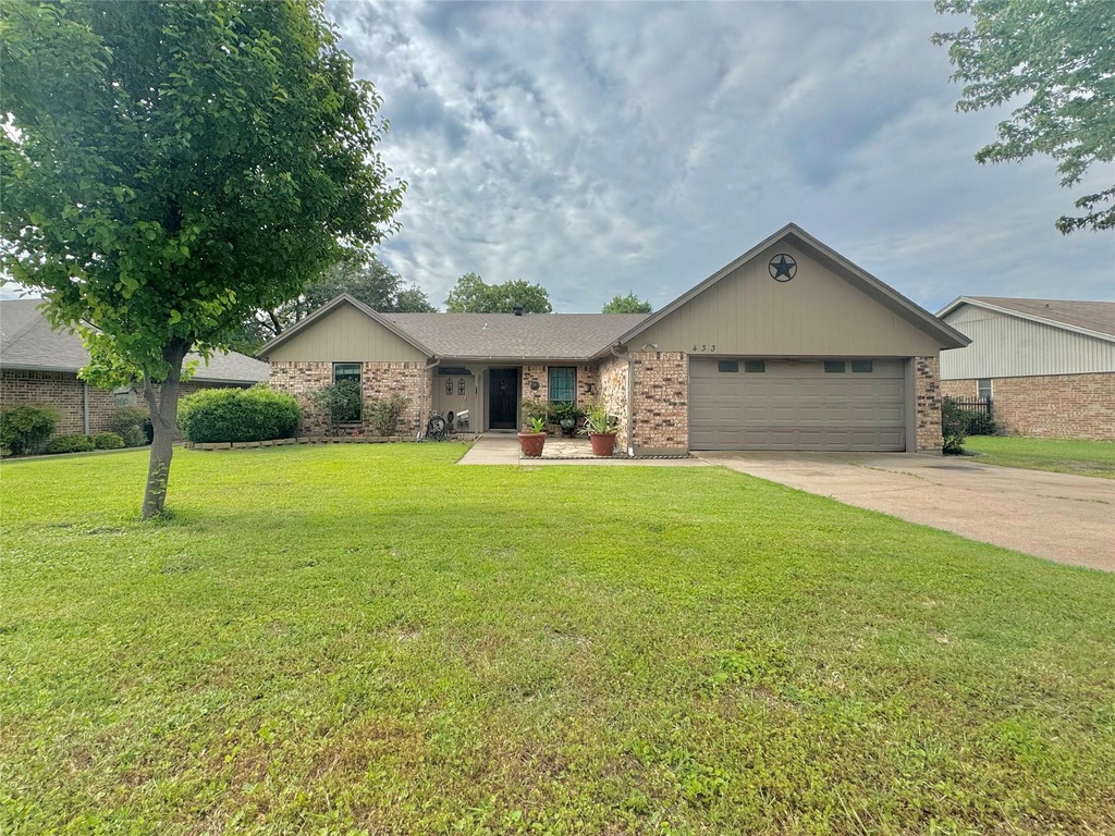 433 Overcrest Dr, Benbrook, TX 76126 MLS 20621845