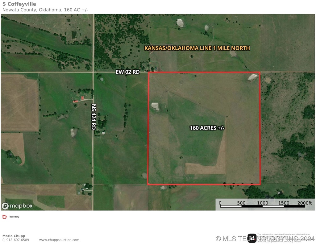 0 E 020 Rd, So Coffeyville, OK 74072 MLS 2400288