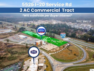 5525 I-20 Service Rd Unit Up to 2 AC Tract to, West Monroe, LA 71292