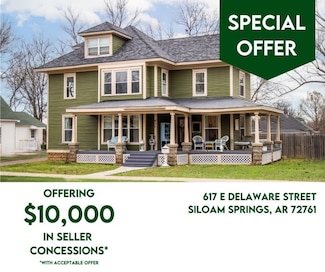 617 E Delaware St, Siloam Springs, AR 72761
