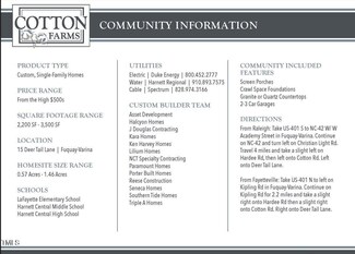 130 Hook Dr Unit Lot 6, Fuquay-Varina, NC 27526