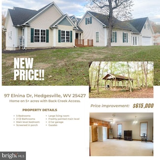 97 Elnina Dr, Hedgesville, WV 25427