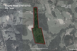 58.91 ac County Road 2712, Alto, TX 75925
