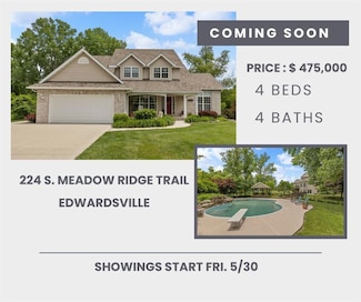 224 S Meadow Ridge Trail, Edwardsville, IL 62025
