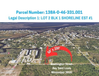 0 Washington St, Bay Saint Louis, MS 39520