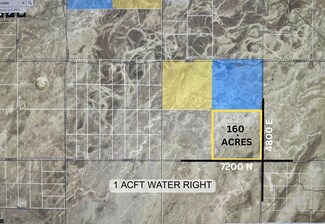 0 160 Acres + 1acft Water Right Unit 112232, Beryl, UT 84714