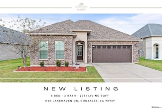 1120 Lakehaven Dr, Gonzales, LA 70737