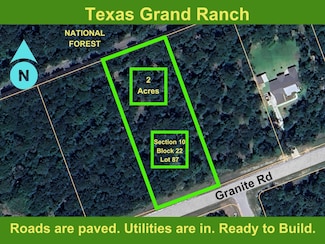 10-22-87 Granite Rd, Huntsville, TX 77340