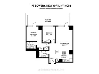199 Bowery Unit 2D, Lower East Side, NY 10003