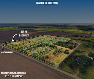 Lot 12 Cow Creek Rd, Damon, TX 77430