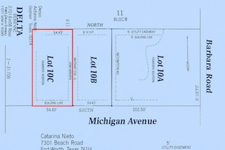 Lot 10C Michigan Ave, Fort Worth, TX 76114