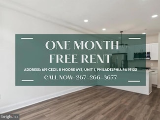 619 Cecil b Moore Ave Unit 1, Philadelphia, PA 19122