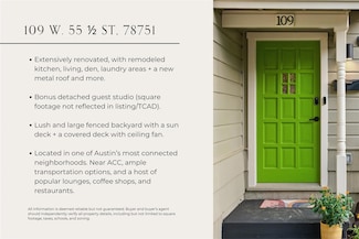 109 W 55th 1 2 St, Austin, TX 78751