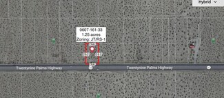 1.25 Acres On Hwy 62 Near Sunfair Rd, Joshua Tree, CA 92252