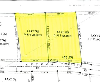 LOT 78 & 80 E Azteca Dr, Vincennes Township, IN 47591