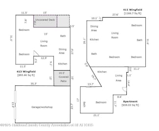 411 & 413 Wingfield St, Ruidoso, NM 88345