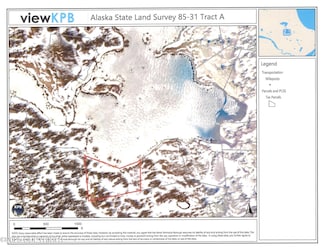 TR A Alaska State Land Survey 85-31, Remote, AK 99682