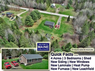 176 Smyrna Center Rd, Smyrna, ME 04780