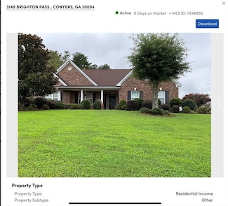 3148 Brighton Pass, Conyers, GA 30094