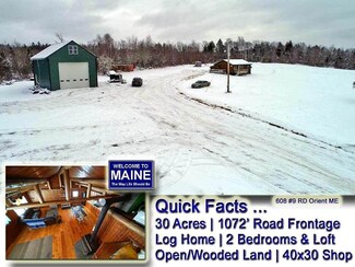 608 Number Nine Rd, Orient, ME 04471