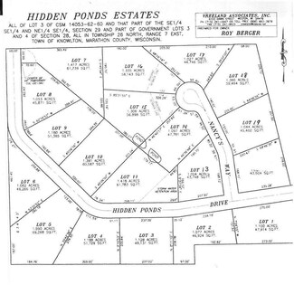 Lot 11 Hidden Ponds Dr, Mosinee, WI 54455