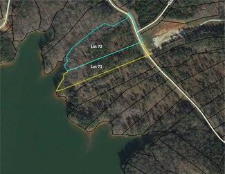 Lot 71 & 72 McAlister Road In Peninsula Pointe Rd, West Union, SC 29696