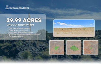 0 Bar L Trail Unit 1092847, Corona, NM 88318