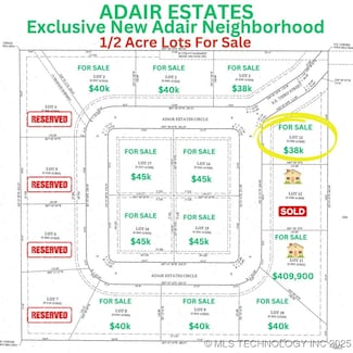 598 SE Adair Estates Cir, Adair, OK 74330