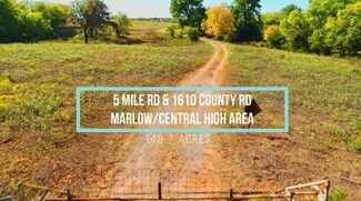 TBD E1610 Rd & 5 Mile Rd, Marlow, OK 73055