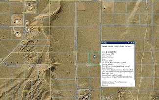 0 Luna Mountain Rd Unit HD25076875, Apple Valley, CA 92308