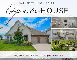 58910 April Ln, Plaquemine, LA 70764