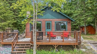 14355 W Ostrander Lake Dr, Cooks, MI 49817