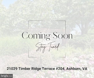 21029 Timber Ridge Terrace Unit 204, Ashburn, VA 20147
