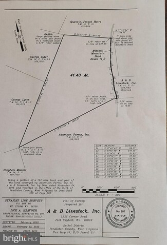 0 Mitchell Mountain Unit WVPT2000106, Brandywine, WV 26802