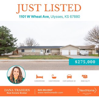 1101 W Wheat Ave, Ulysses, KS 67880