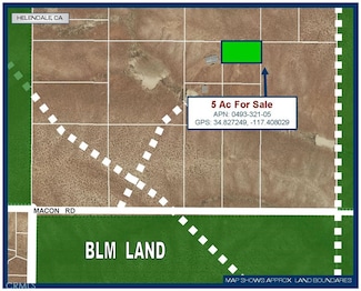 0 5 Ac Near MacOn Rd Unit HD22140175, Helendale, CA 92342