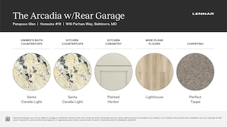 Arcadia Rear Load Garage, Baltimore, MD 21244