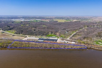 0 2 Parcels River Land, Muscatine, IA 52761